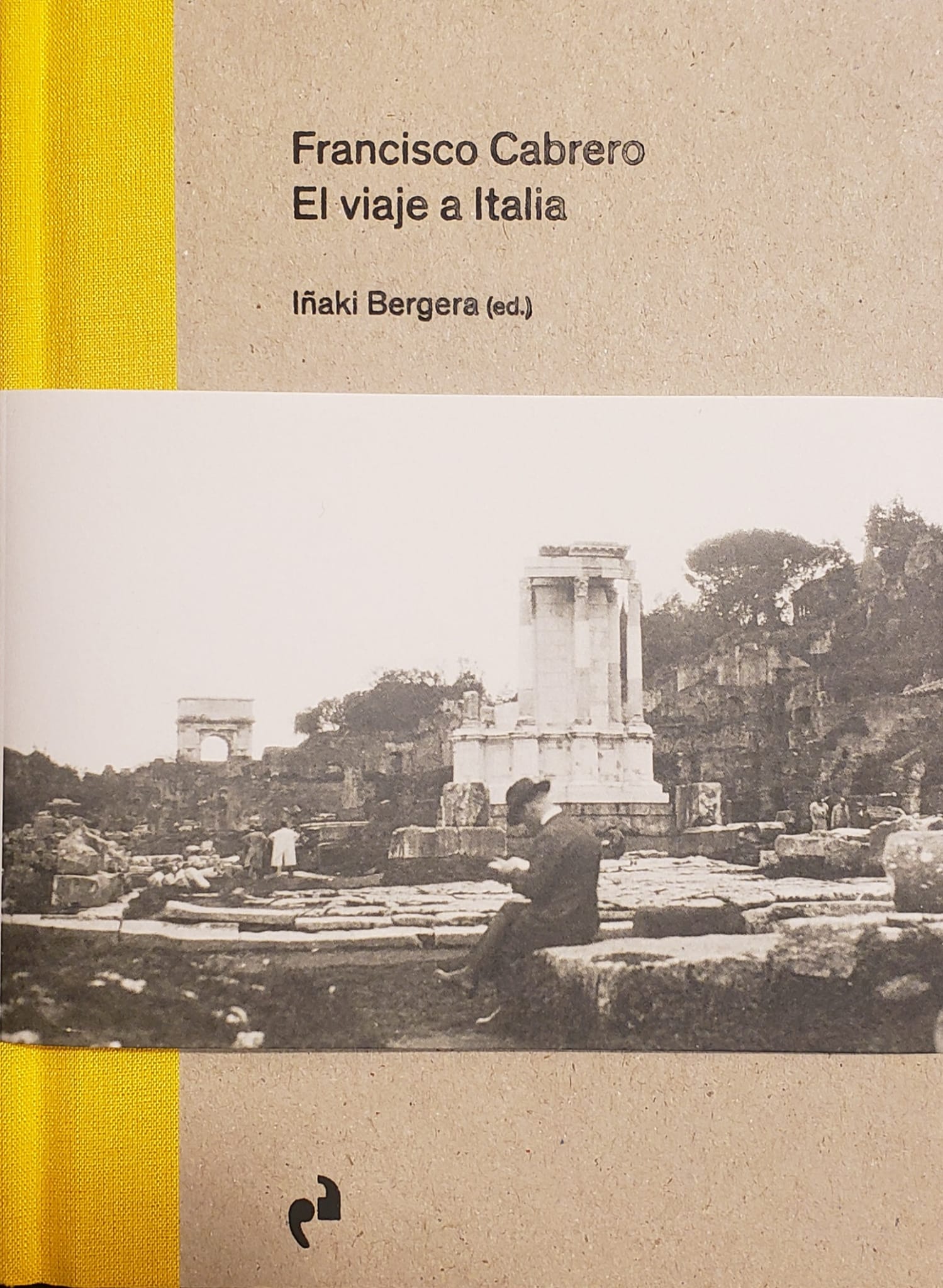Francisco Cabrero. El viaje a Italia